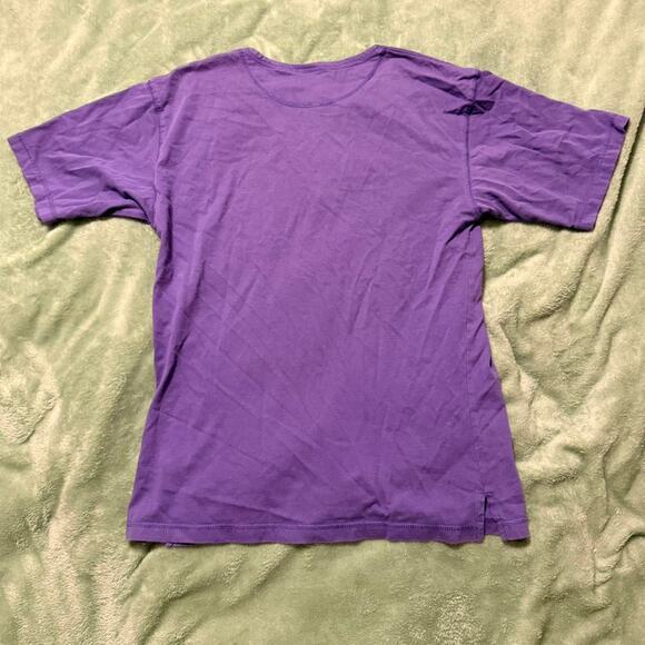 Disney 101 Dalmatians Purple Henley Tee Medium - Picture 4 of 8